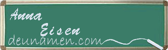 Anna Eisen Visitenkarte